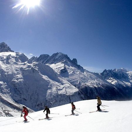 Apartment Jonquille Terrasse Centre Chamonix Mont Blanc Bagian luar foto