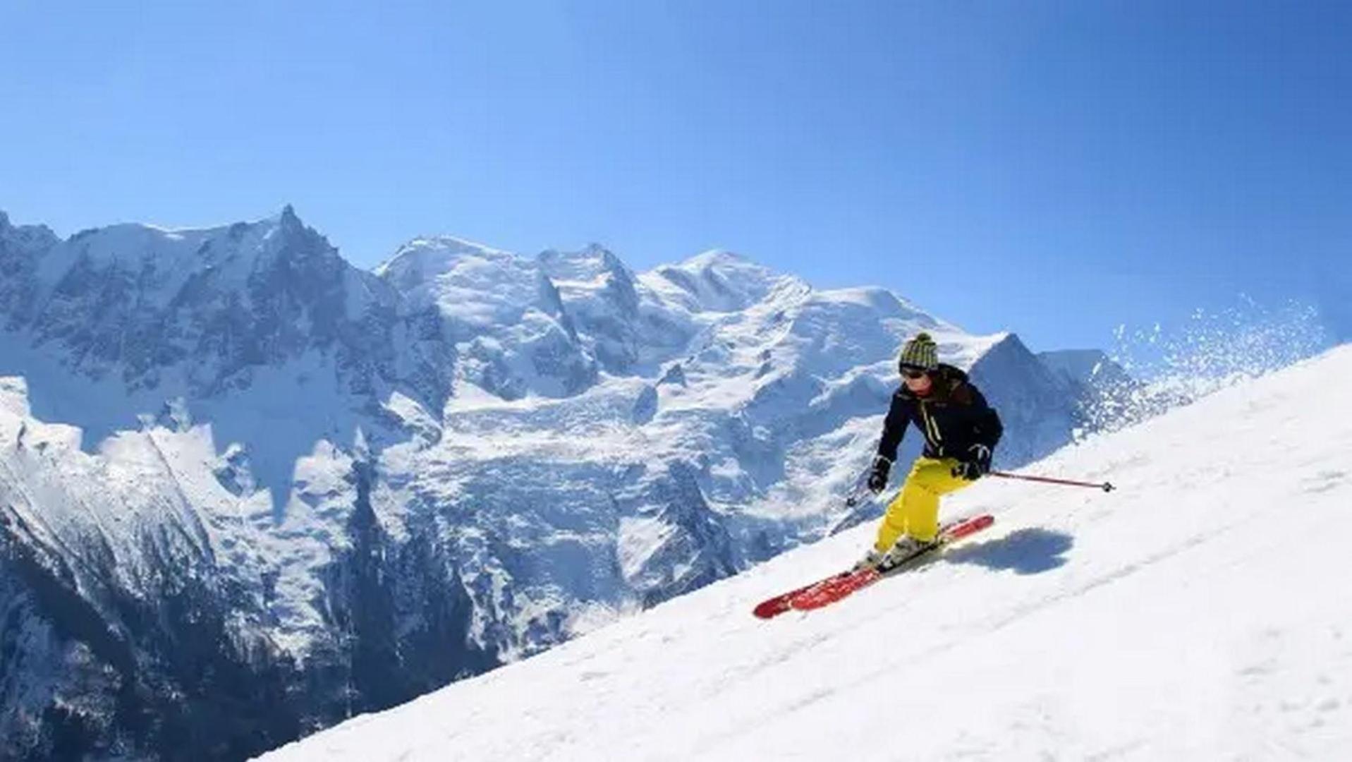 Apartment Jonquille Terrasse Centre Chamonix Mont Blanc Bagian luar foto