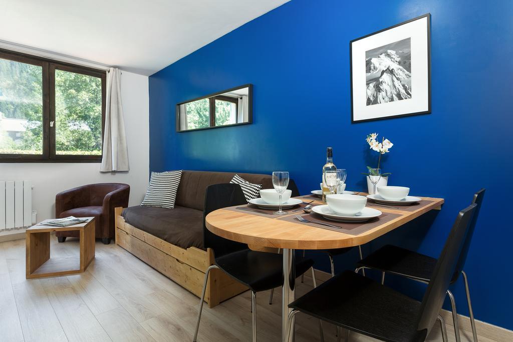 Apartment Jonquille Terrasse Centre Chamonix Mont Blanc Bagian luar foto